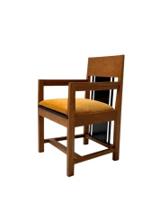 Two Art Deco Modernist High Back Armchairs by Cor Alons, 1927